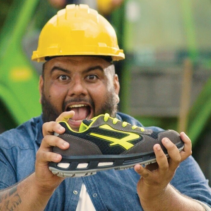 Scarpe antinfortunistiche U Power Yellow S1P SRC - Viste in TV!
