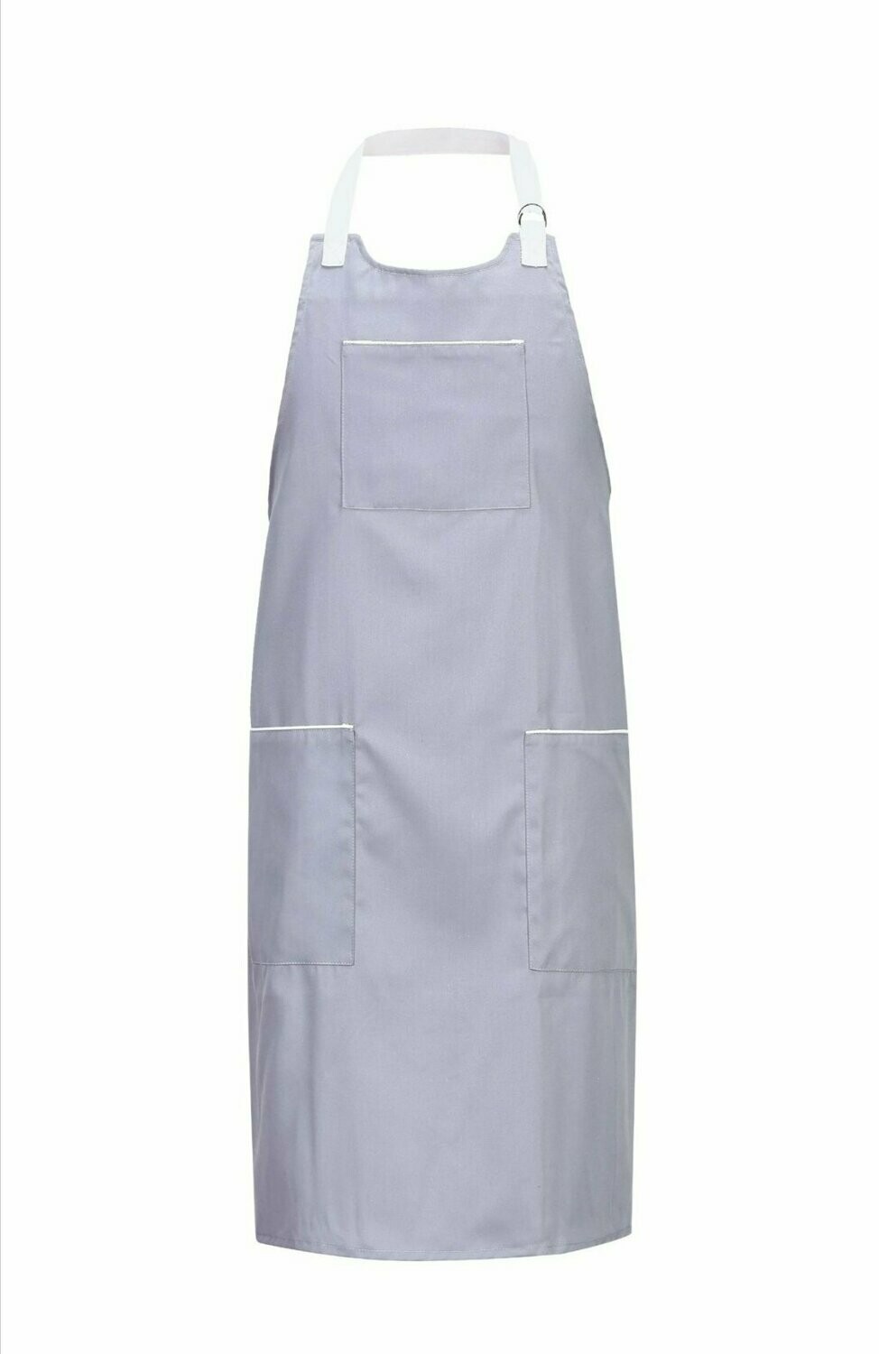 NLUS Grembiule Da Cucina A Righe Con Pettorina E 2 Tasche - Regolabile, 65% Cotone, Taglia Unica Per Donna E Uomo