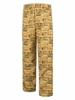PANTALONE CUOCO STAMPATO WORKTEAM