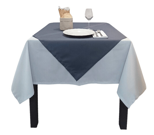 Ascoza – 50 Tovaglioli In Poliestere 43x43 Cm – Lavabili In Lavatrice – Bordi Orlati – Per Ristoranti, Matrimoni, Hotel – Bianco