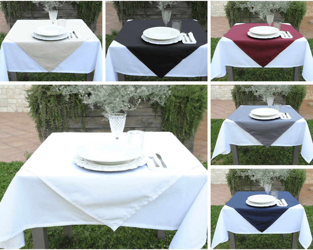 25 Tovaglie In TNT 100x100 Cm Gialle - Tessuto Non Tessuto Idrorepellente Per Ristorazione E Feste | Pratiche E Resistenti - Foto 4