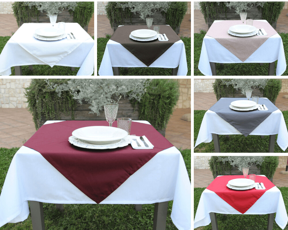 30 Coprimacchia in tessuto professionale per Ristorante - Roprodal cm 100x100  (Offerta a Tempo)