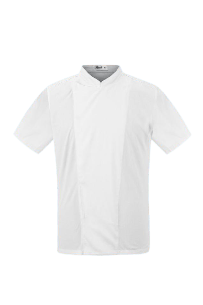GIACCA CUOCO CLASSICA MANICA CORTA CON CLIP