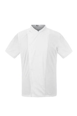 GIACCA CUOCO CLASSICA MANICA CORTA CON CLIP