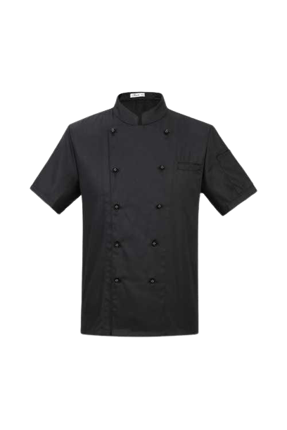 GIACCA CHEF CLASSICA MANICA CORTA CON BOTTONI