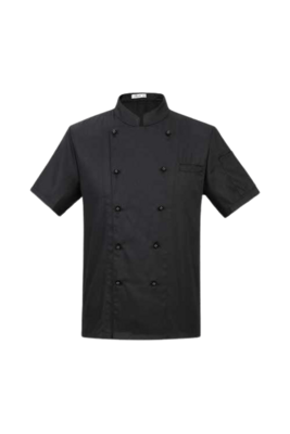 GIACCA CHEF CLASSICA MANICA CORTA CON BOTTONI