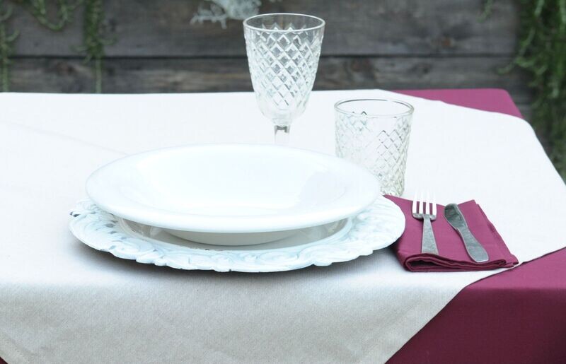 Tovagliolo per Ristorante Bordeaux - Roprodal cm 45x45 Tovagliolo per Ristorante Bordeaux - Roprodal cm 45x45