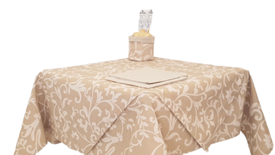 Tovaglia Antimacchia cm 135 x 135 Maiorca Giglio Corda