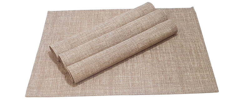 matches21 - Tovaglietta moderna marrone intrecciata, in plastica, 1 pezzo, 45 x 30 cm