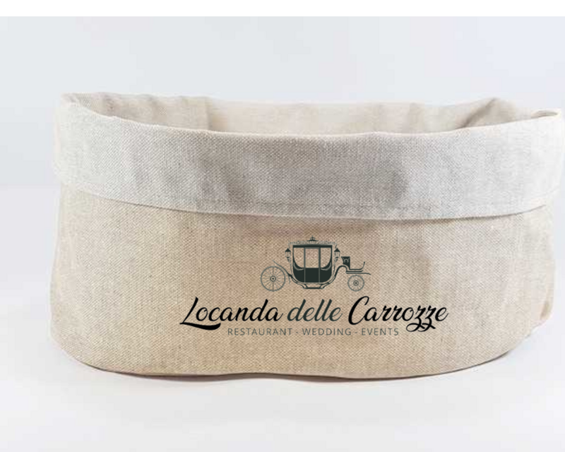 Pancestino Antimacchia Personalizzato Corda ovale con fodera estraibile 8/10 coperti