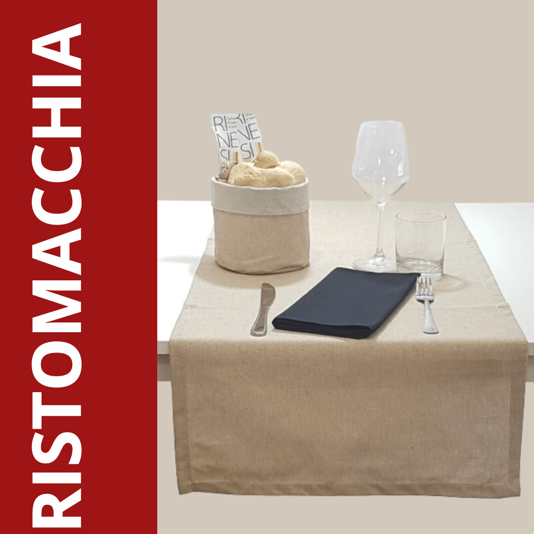 Runner Antimacchia 43 x 120 cm Maiorca Corda