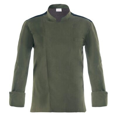Giacca Cuoco Verde Militare Giblor's Raul