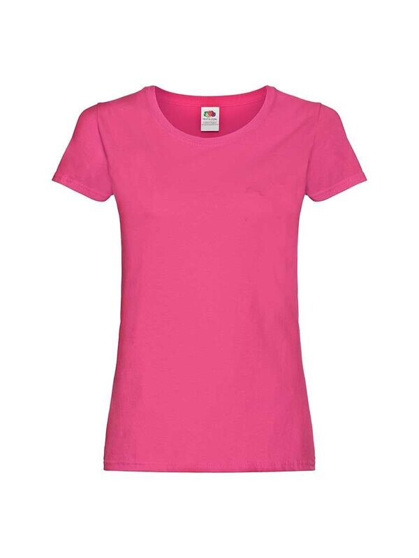 t-shirt donna fruit colore fucsia