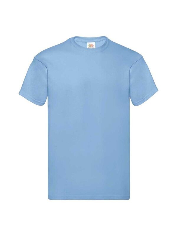 t-shirt uomo colore celeste