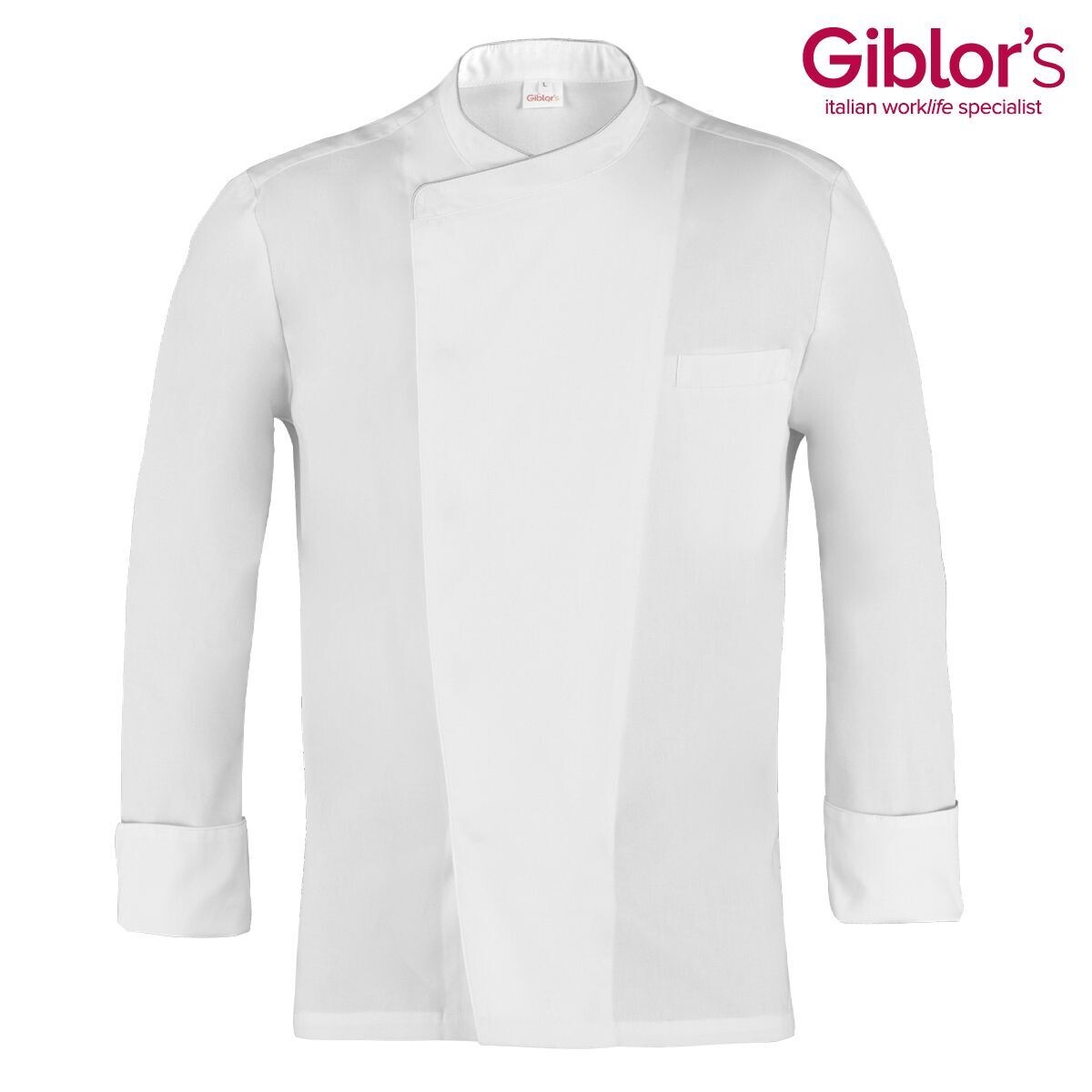 Giacca cuoco Giblor's Patrizio tricolore