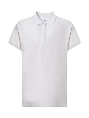polo donna over size bianco
