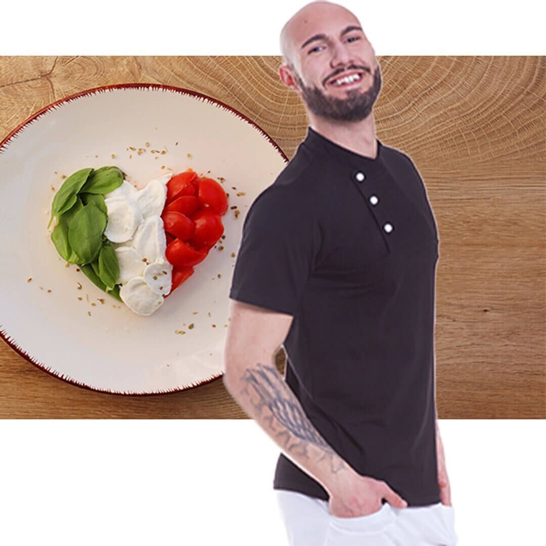 Polo nera Chef per Cucina