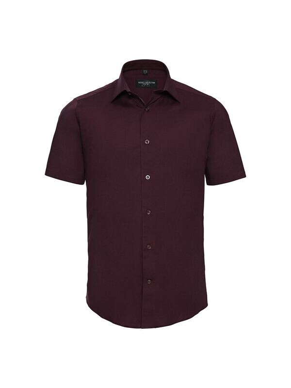 CAMICIA UOMO LUXURY STRETCH MANICA CORTA RUSSEL