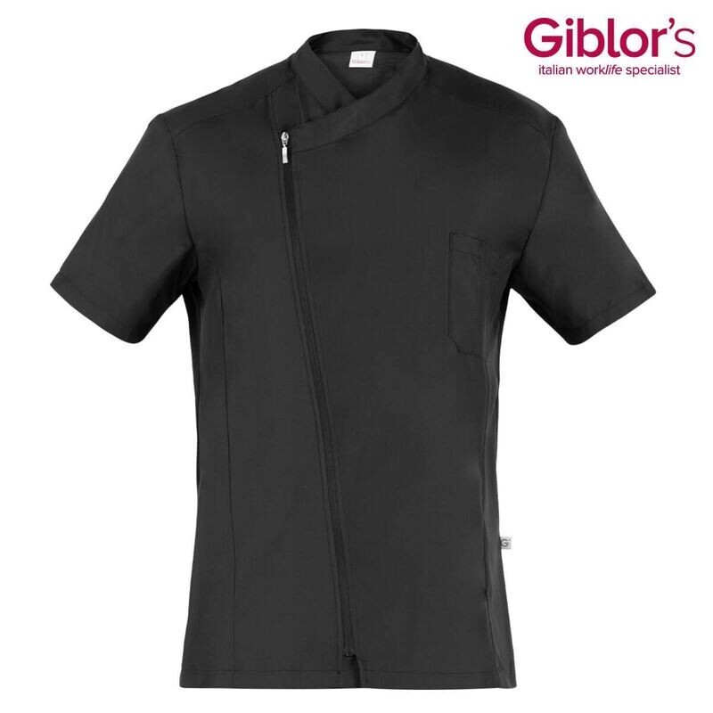 Casacca nera cuoco Maurizio Giblor's
