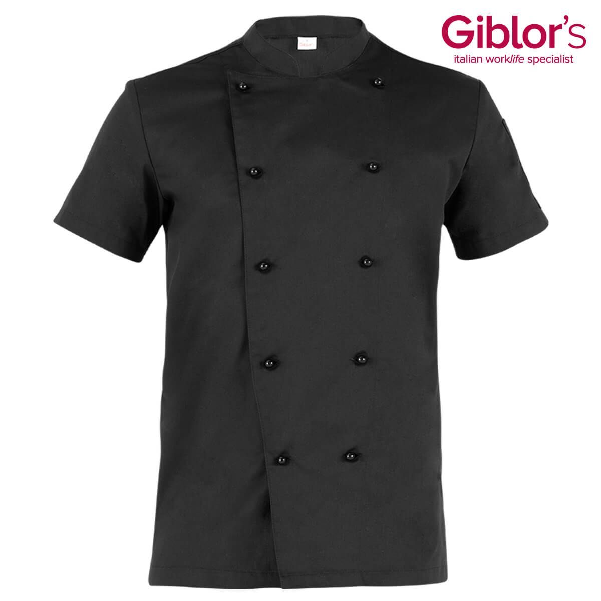 Giacca cuoco maniche corte Giblor's Tommaso