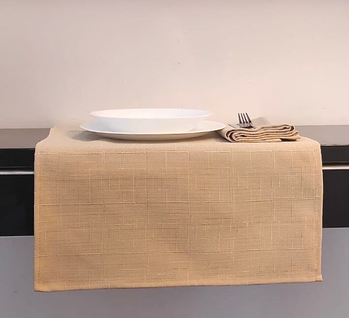 Runner easy no stiro idrorepellente  colore beige