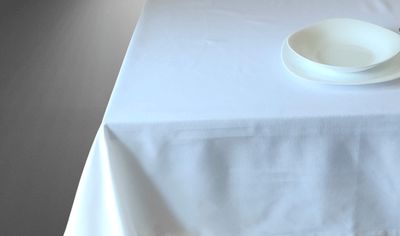 Coprimacchia per Ristorante - Esteril cm 100 x 100 bianco