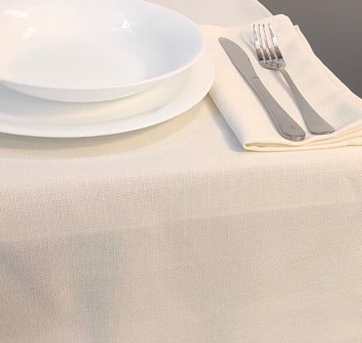 Coprimacchia e tovagliolo per Ristorante 100% poliestere - Montesor cm 120 x 120