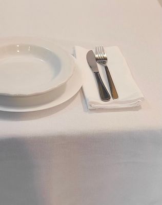 Tovagliolo per Ristorante  - Stella idrorepellente cm 45x45 bianco