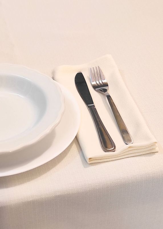 Tovagliolo elegante per Ristorante 100% poliestere - Montesor crema