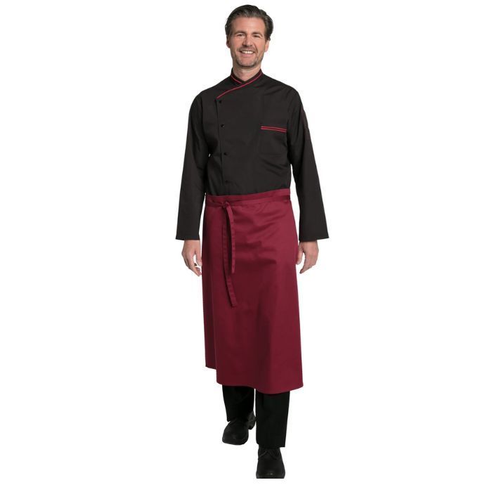 Offerta Grembiule Veronica senza tasca bordeaux Offerta Grembiule Veronica senza tasca bordeaux