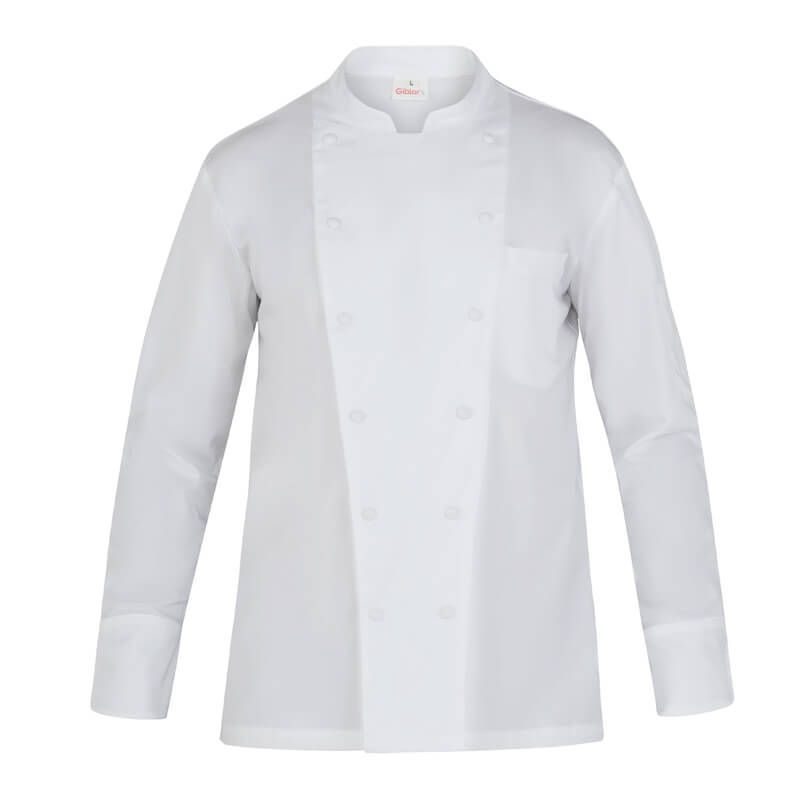Giacca cuoco Alessio Giblor's, Colore*: Bianco