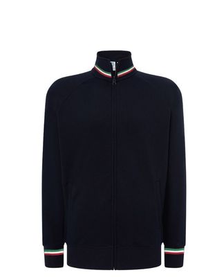 FELPA ZIP INTERA ITALIA