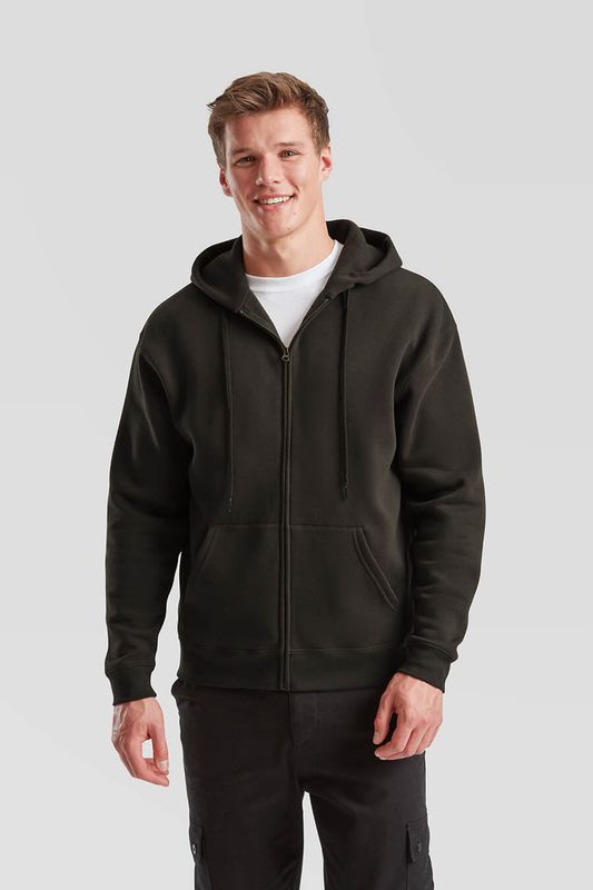 FELPA UNISEX CAPPUCCIO E ZIP Fruit of the Loom PREMIUM FELPA UNISEX CAPPUCCIO E ZIP Fruit of the Loom PREMIUM