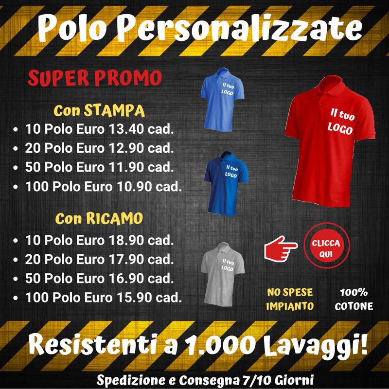 POLO MANICA CORTA PERSONALIZZATA