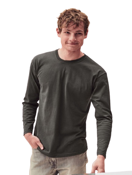 T-SHIRT MANICA LUNGA UOMO Fruit of the Loom