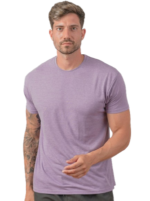 t-shirt uomo colore lavanda