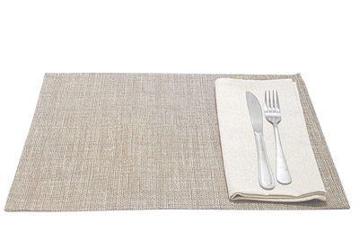 Tovagliette americana antimacchia 30cm x 45cm Maiorca Marrone