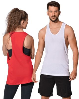 Canotta unisex beach