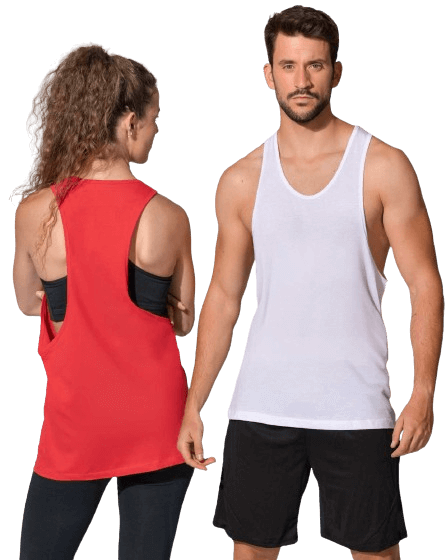 Canotta unisex beach