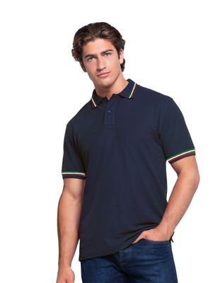 POLO PIZZAIOLO TRICOLORE ITALIA