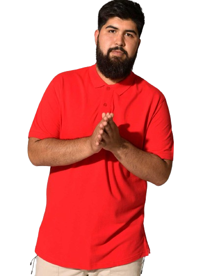 POLO UOMO MANICA CORTA JHK TAGLIE FORTI