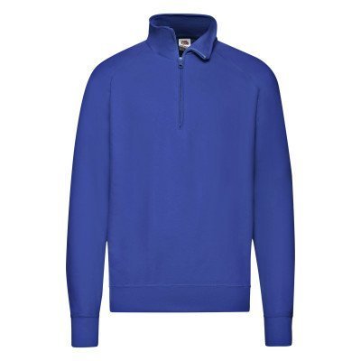 FELPA GIACCA UOMO PREMIUM Fruit of the Loom MEZZA ZIP