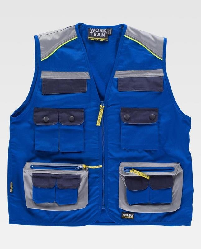Gilet da lavoro multitasche