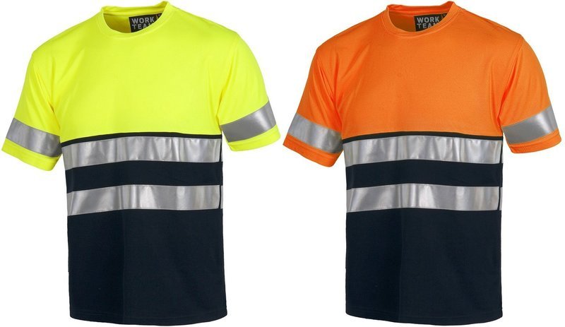 T-SHIRT BICOLORE ALTA VISIBILITA' WORKTEAM T-SHIRT BICOLORE ALTA VISIBILITA' WORKTEAM