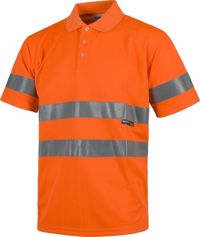POLO MANICA CORTA ALTA VISIBILITA' CONFORME WORKTEAM