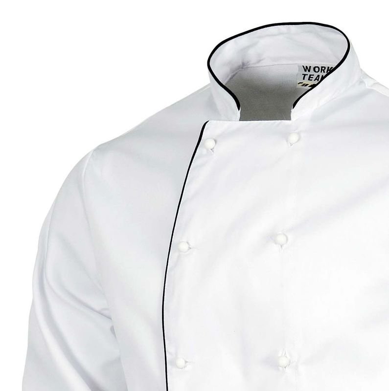 giacca bianca cuoco , pasticcere macellaio. Anche personalizzate con stampa o ricamo. Sconto quantità e spedizione gratuita.
