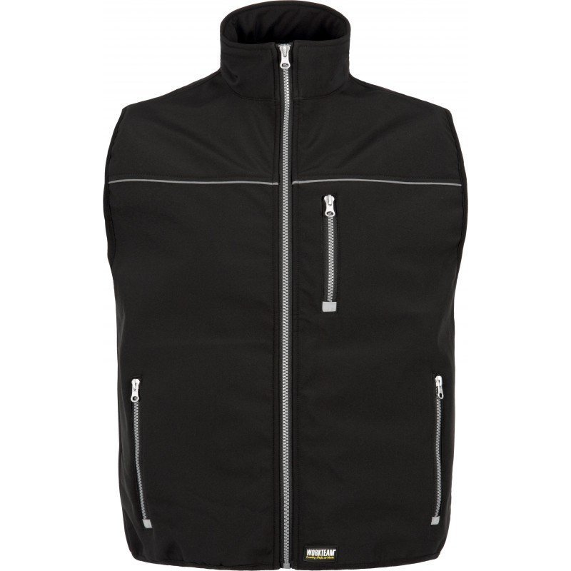 GILET WORKSHEL BORDO RIFLETTENTE