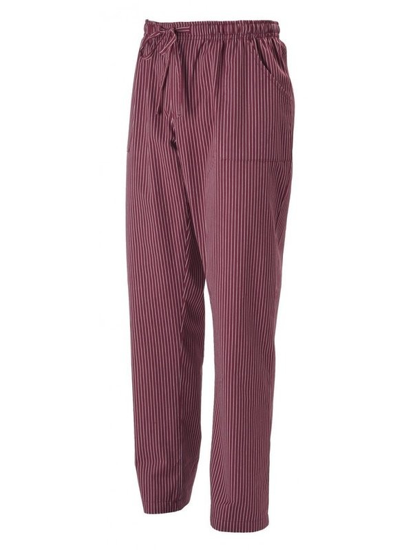 PANTALONE CUOCO GESSATO ENRICO GIBLOR'S BORDEAUX