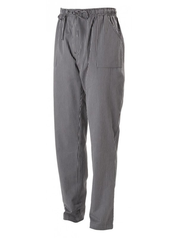 PANTALONE CUOCO GESSATO ENRICO GIBLOR'S GRIGIO