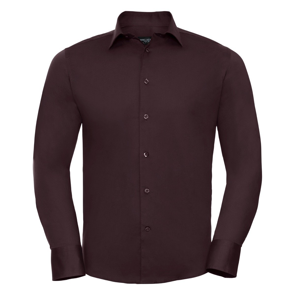 camicia uomo luxury strech per cameriere bordeaux